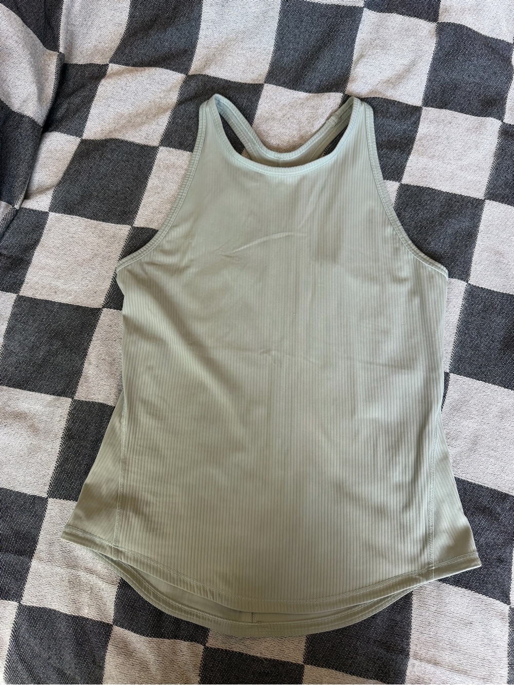 lululemon athletica Ribbed Racerback Tank - Sage Green